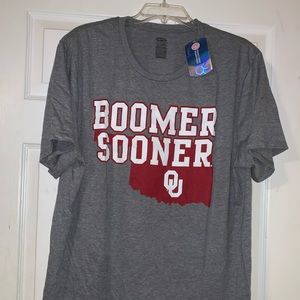 🏈🏟️ Oklahoma Sooners BOOMER SOONER Stated Shirt 🏟️🏀